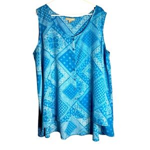 WOMAN WITHIN sleeveless top